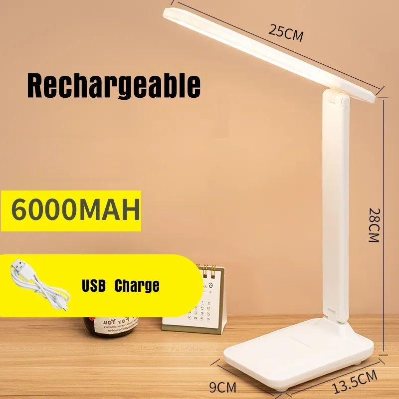 Настільна лампа акумуляторна - LED USB - 10W