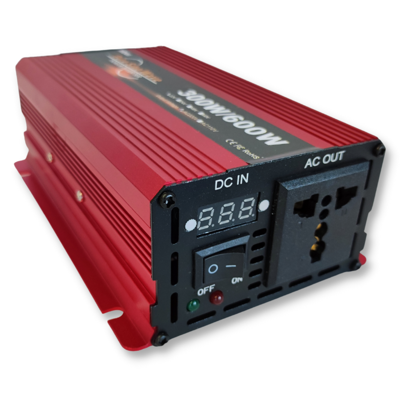 Інвертор потужності Inverter 12V 220V 600W - чистий синус