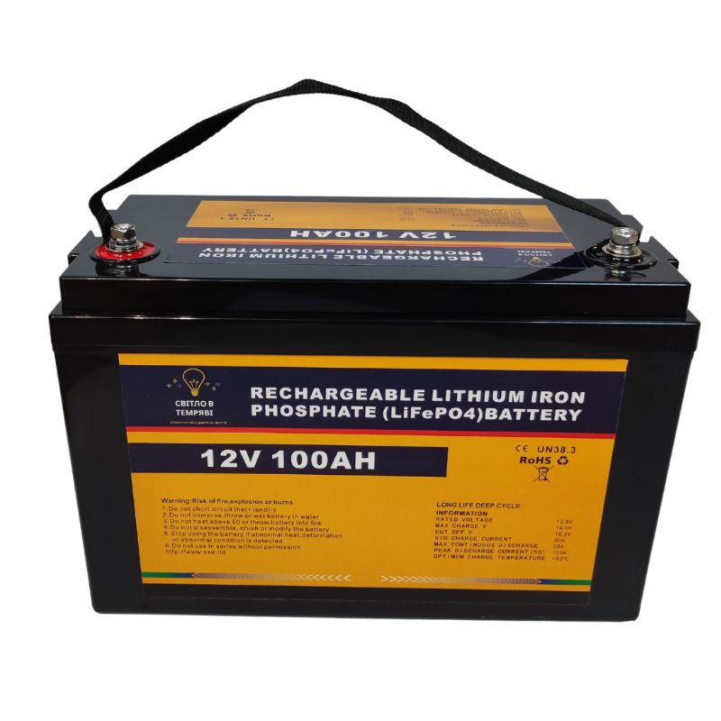 Акумуляторна батарея Lifepo4 12V 100 AH