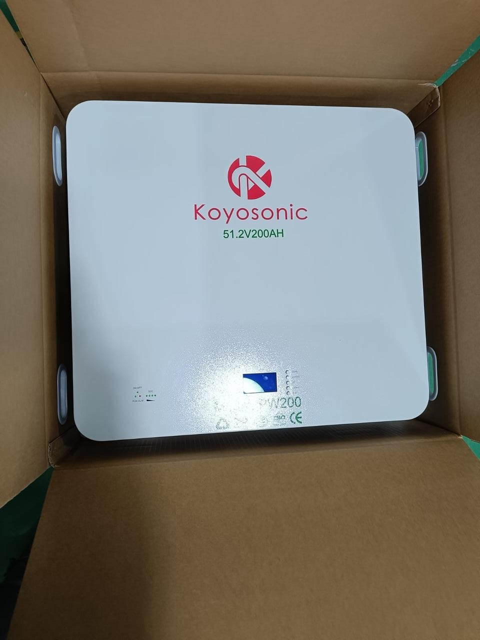 Аккумуляторная батарея 200AH (10,2кВт) LiFePo4 Koyosonic 51,2В | Литиевый АКБ для СЭС +6000 циклов