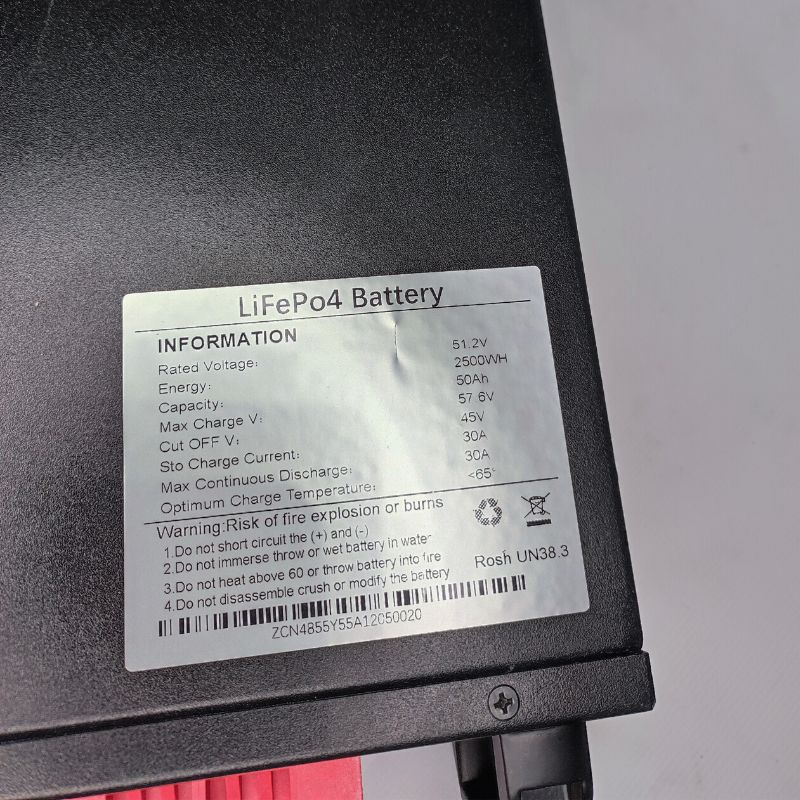 Акумуляторна батарея Lifepo4 48V 50 AH