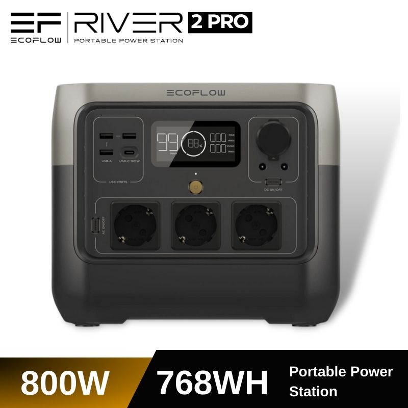 Портативна зарядна станція EcoFlow RIVER 2 Pro (768 Вт·год)